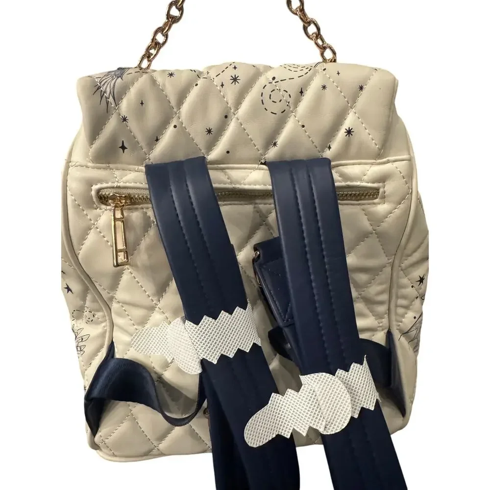 New! Harry Potter Hogwarts Icon Quilted Mini Backpack Rucksack